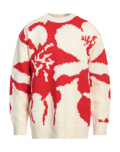 Dries Van Noten Man Sweater Red Size L Wool