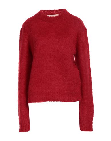 Shop Marni Woman Sweater Red Size 6 Mohair Wool, Polyamide