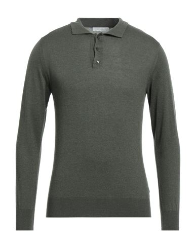 Diktat Man Sweater Military Green Size M Silk, Cashmere In Green
