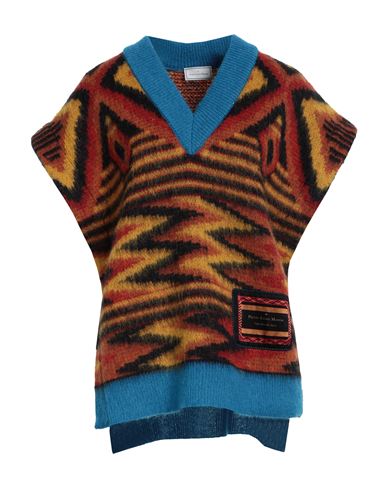 Pierre-louis Mascia Woman Sweater Orange Size L Wool, Mohair Wool, Alpaca Wool, Nylon