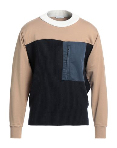 Paolo Pecora Man Sweater Navy Blue Size S Cotton, Virgin Wool