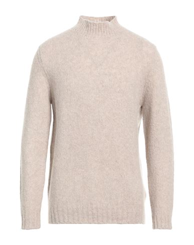 Fedeli Man Sweater Light Grey Size 46 Virgin Wool, Cashmere, Polyamide In Neutral