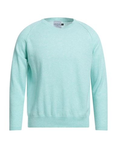 Malebolge Viii Man Sweater Turquoise Size M Cashmere In Blue