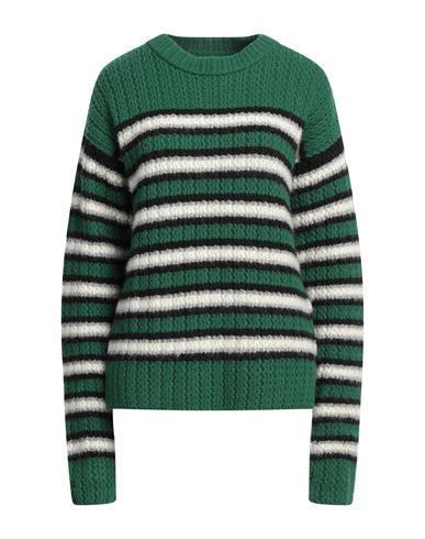 Erl Woman Sweater Green Size S Wool, Viscose, Polyamide, Cashmere