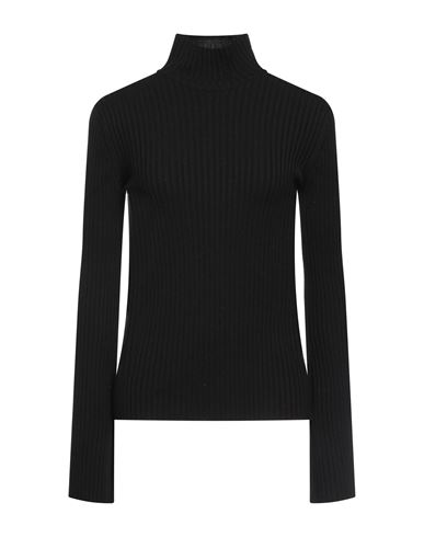 Chloé Woman Turtleneck Midnight Blue Size M Wool, Cashmere