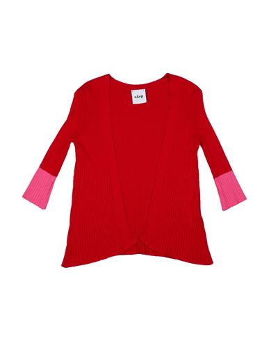 Akep Babies'  Toddler Girl Cardigan Red Size 4 Viscose, Elastane