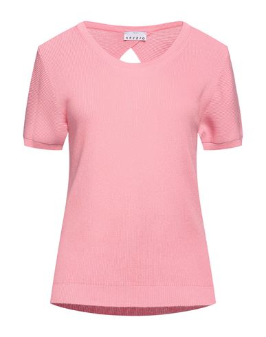 Sfizio Woman Sweater Pink Size 10 Viscose, Polyester