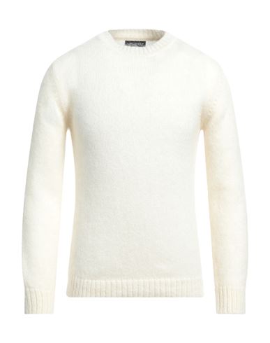 Ant/werp Man Sweater Ivory Size S Mohair Wool, Polyamide, Merino Wool In White