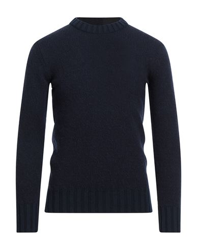 Diktat Man Sweater Midnight Blue Size Xxl Merino Wool, Cashmere, Polyamide, Acrylic