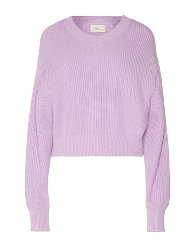 Vicolo Woman Sweater Light Purple Size Onesize Viscose, Polyester, Nylon