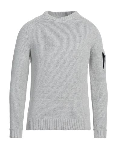 C.p. Company C. P. Company Man Sweater Light Grey Size 44 Cotton, Polyamide