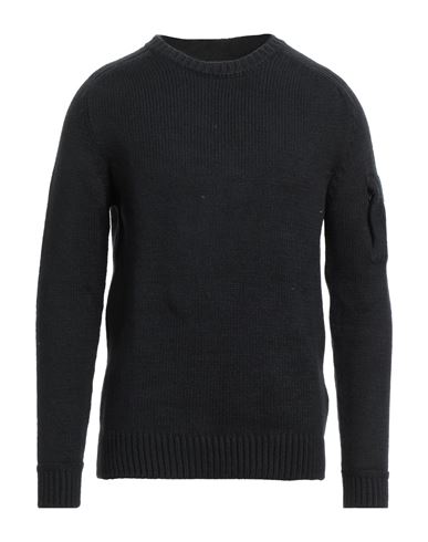 Shop C.p. Company C. P. Company Man Sweater Black Size 38 Cotton, Polyamide