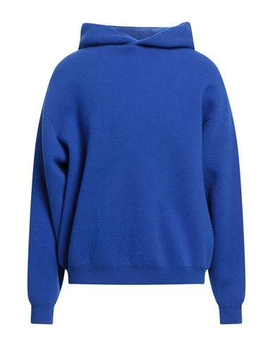 87 Avril 90 Man Sweater Bright Blue Size Xl Wool, Nylon, Polyurethane
