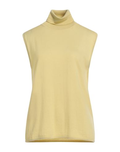 ASPESI ASPESI WOMAN TURTLENECK LIGHT YELLOW SIZE 10 VIRGIN WOOL 