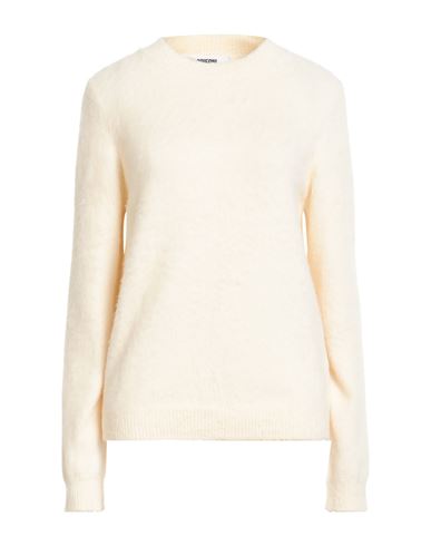 Mauro Grifoni Woman Sweater Cream Size 8 Cotton, Polyamide In White