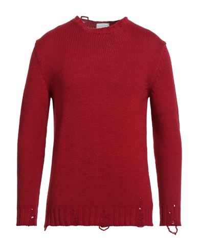 Pt Torino Man Sweater Red Size 44 Virgin Wool