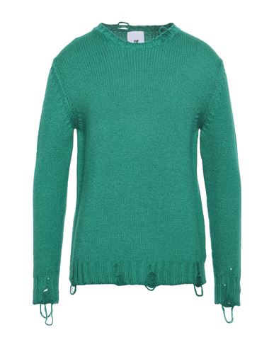 Pt Torino Man Sweater Emerald Green Size 44 Virgin Wool