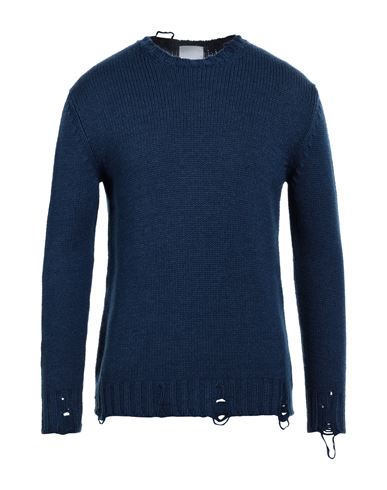 Pt Torino Man Sweater Navy Blue Size 42 Virgin Wool