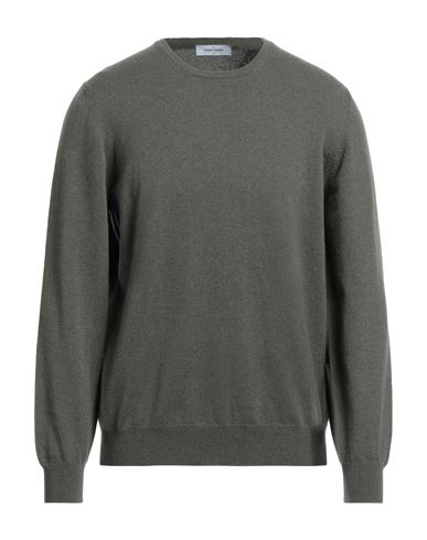 Gran Sasso Man Sweater Military Green Size 38 Virgin Wool, Viscose, Cashmere
