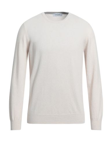 Gran Sasso Man Sweater Beige Size 40 Virgin Wool, Viscose, Cashmere
