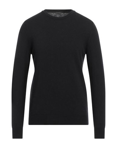 +39 Masq Man Sweater Black Size 38 Wool