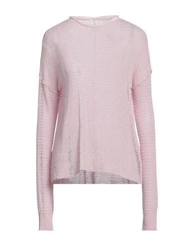 Mm6 Maison Margiela Woman Sweater Pink Size M Wool, Polyamide, Alpaca Wool, Cotton