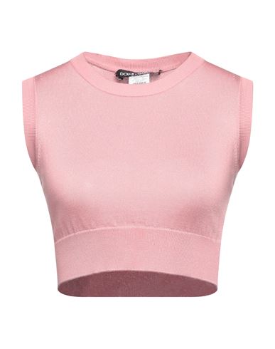 Dolce & Gabbana Woman Sweater Pastel Pink Size 10 Silk