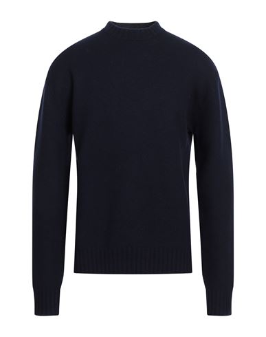 Jil Sander Man Sweater Midnight Blue Size 42 Wool