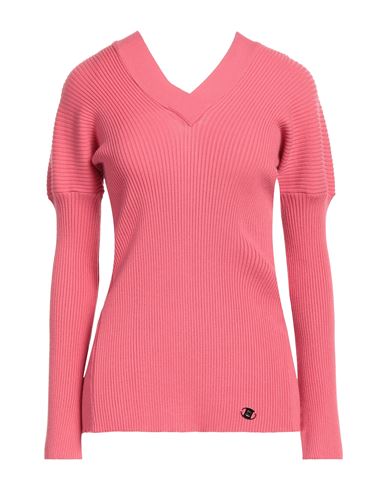 Simona Corsellini Woman Sweater Magenta Size M Viscose, Polyester, Polyamide
