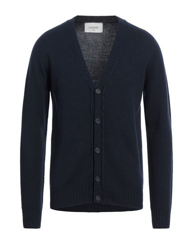 Lucques Man Cardigan Midnight Blue Size 40 Wool, Cashmere