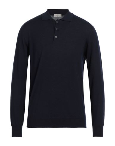 Altea Man Sweater Midnight Blue Size Xl Virgin Wool In Blue