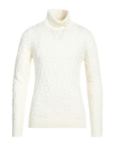Sseinse Man Turtleneck White Size Xl Acrylic, Polyester, Elastane