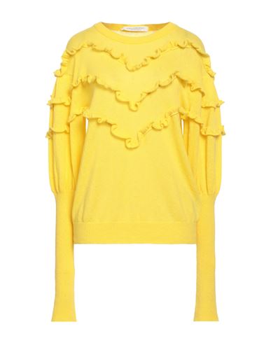 Philosophy Di Lorenzo Serafini Woman Sweater Yellow Size 6 Polyamide, Alpaca Wool, Wool
