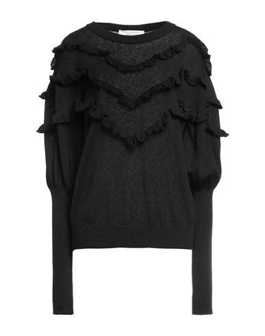 Philosophy Di Lorenzo Serafini Woman Sweater Black Size 6 Polyamide, Alpaca Wool, Wool