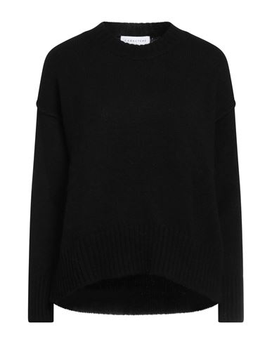 Caractere Caractère Woman Sweater Black Size M Virgin Wool, Nylon