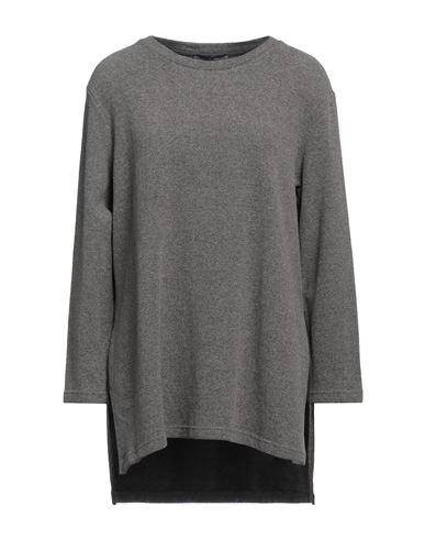 Shop Neirami Woman Sweater Grey Size L Acrylic, Cotton, Elastane