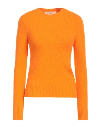 Jucca Woman Sweater Orange Size Xl Alpaca Wool, Wool, Polyamide, Elastane