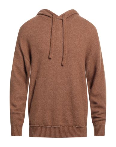 Laneus Man Sweater Brick Red Size 40 Cashmere, Silk, Polyester