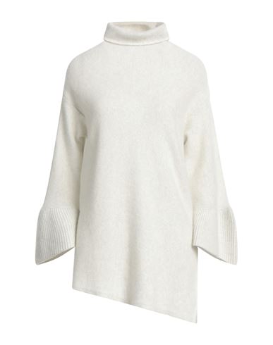 Giorgio Armani Woman Turtleneck Light Grey Size 10 Cashmere