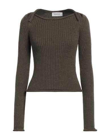 Sportmax Woman Sweater Military Green Size S Alpaca Wool, Virgin Wool