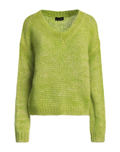 Shop Roberto Collina Woman Sweater Acid Green Size M Baby Alpaca Wool, Nylon, Wool
