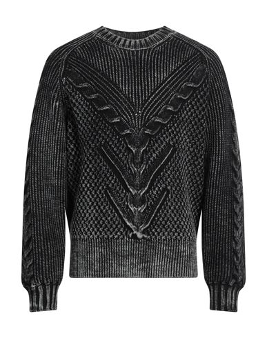 Neil Barrett Man Sweater Black Size L Virgin Wool