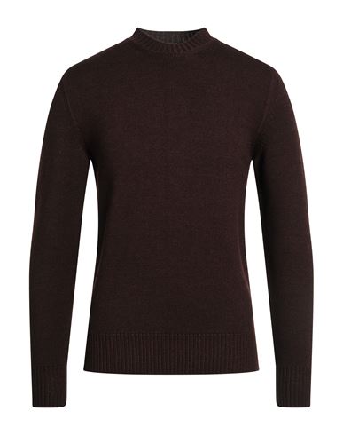 Altea Man Sweater Dark Brown Size Xxl Virgin Wool