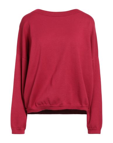 Liviana Conti Woman Sweater Garnet Size 12 Viscose, Polyester In Red
