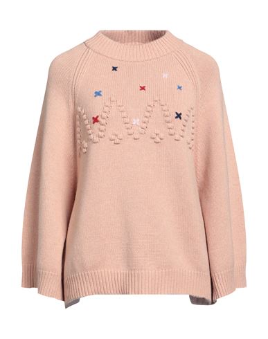 See By Chloé Woman Sweater Blush Size M Polyamide, Cotton, Merino Wool In Pink