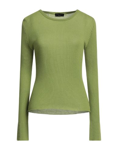 Roberto Collina Woman Sweater Green Size M Merino Wool