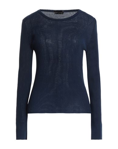Roberto Collina Woman Sweater Navy Blue Size M Merino Wool