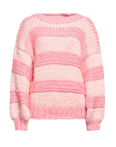 Glamorous Woman Sweater Pink Size 10 Acrylic
