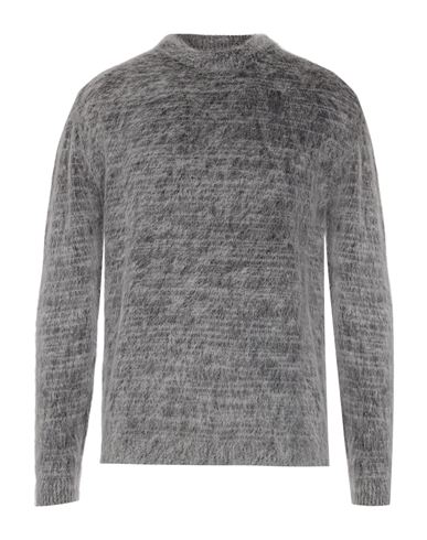 Daniele Fiesoli Man Sweater Light Grey Size Xl Baby Alpaca Wool, Recycled Wool, Recycled Polyamide,