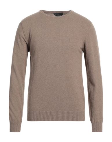 Daniele Fiesoli Man Sweater Dove Grey Size L Wool, Cashmere